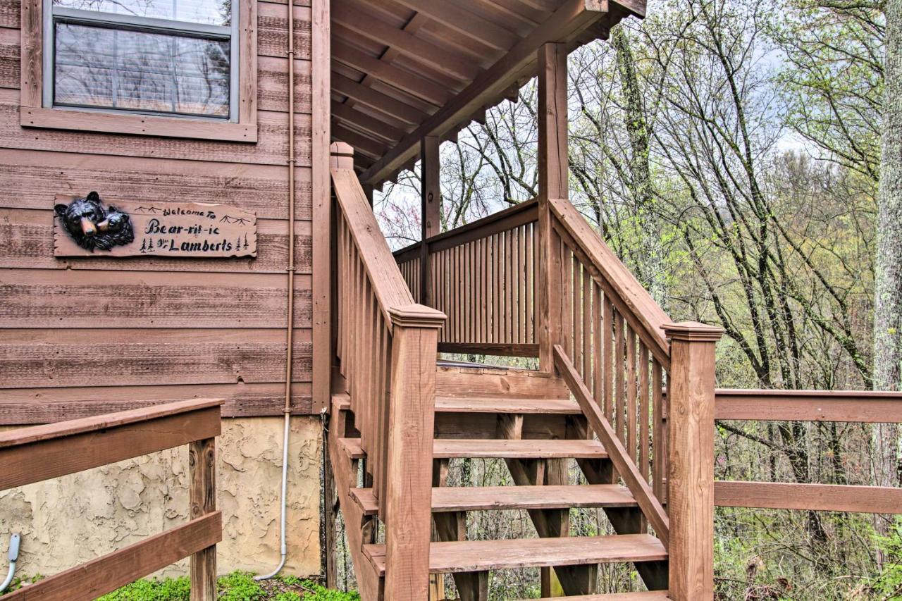 Sevierville Sanctuary Hot Tub, Pool Table And Deck! Εξωτερικό φωτογραφία